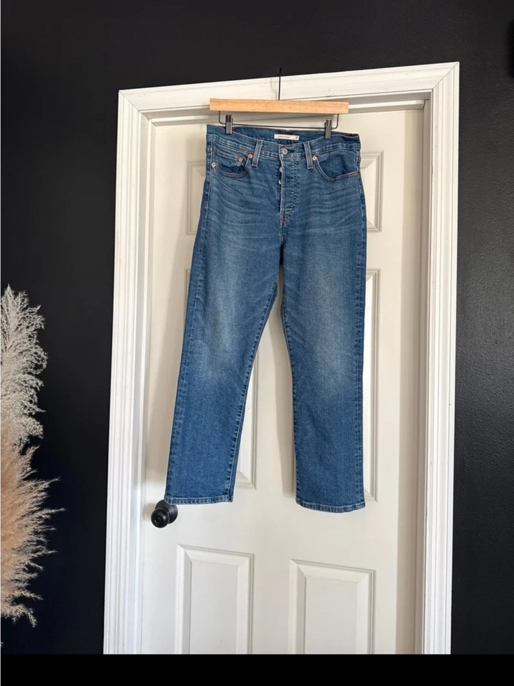 Levi’s Wedgie Straight in Dance Around size 31